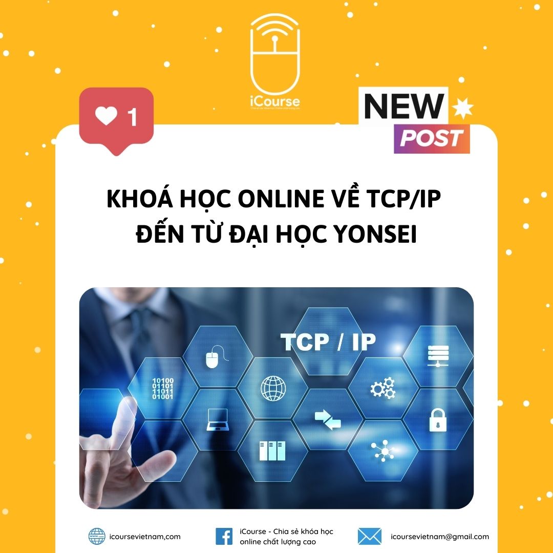 Khoá Học Online Về TCP/IP Đến Từ Đại Học Yonsei