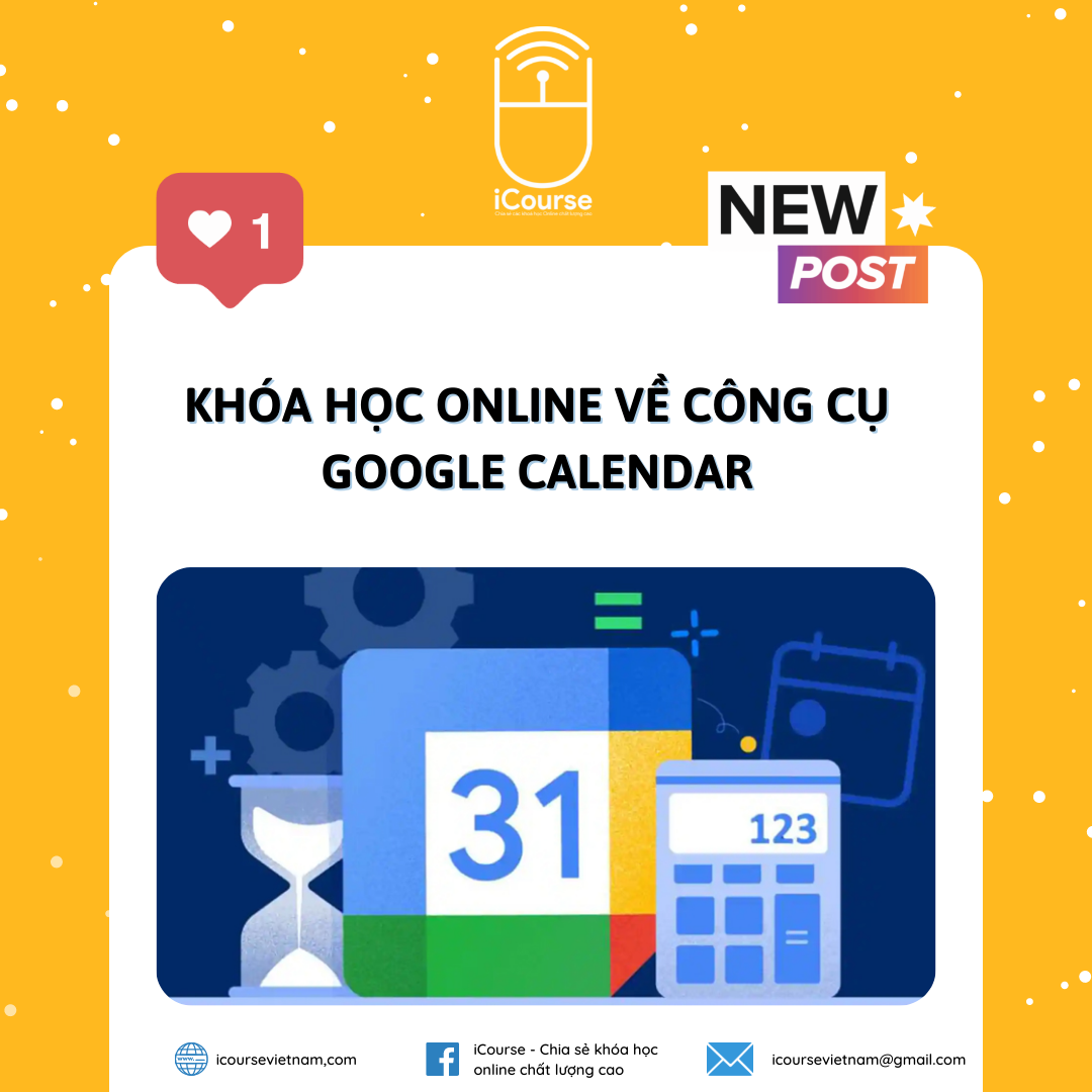 Khóa Học Online Về Công Cụ Google Calendar