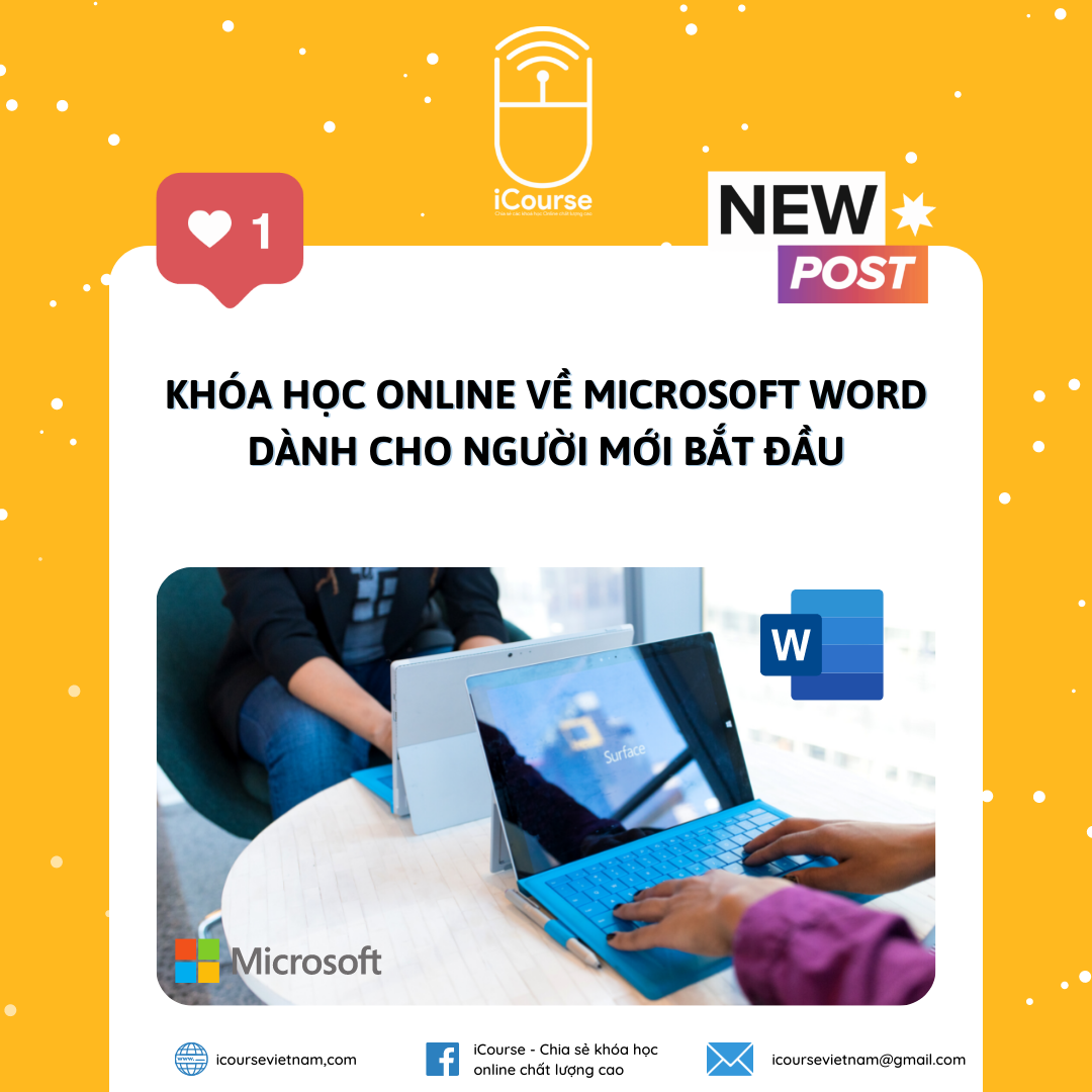 Khóa Học Online Về Microsoft Word Dành Cho Người Mới Bắt Đầu