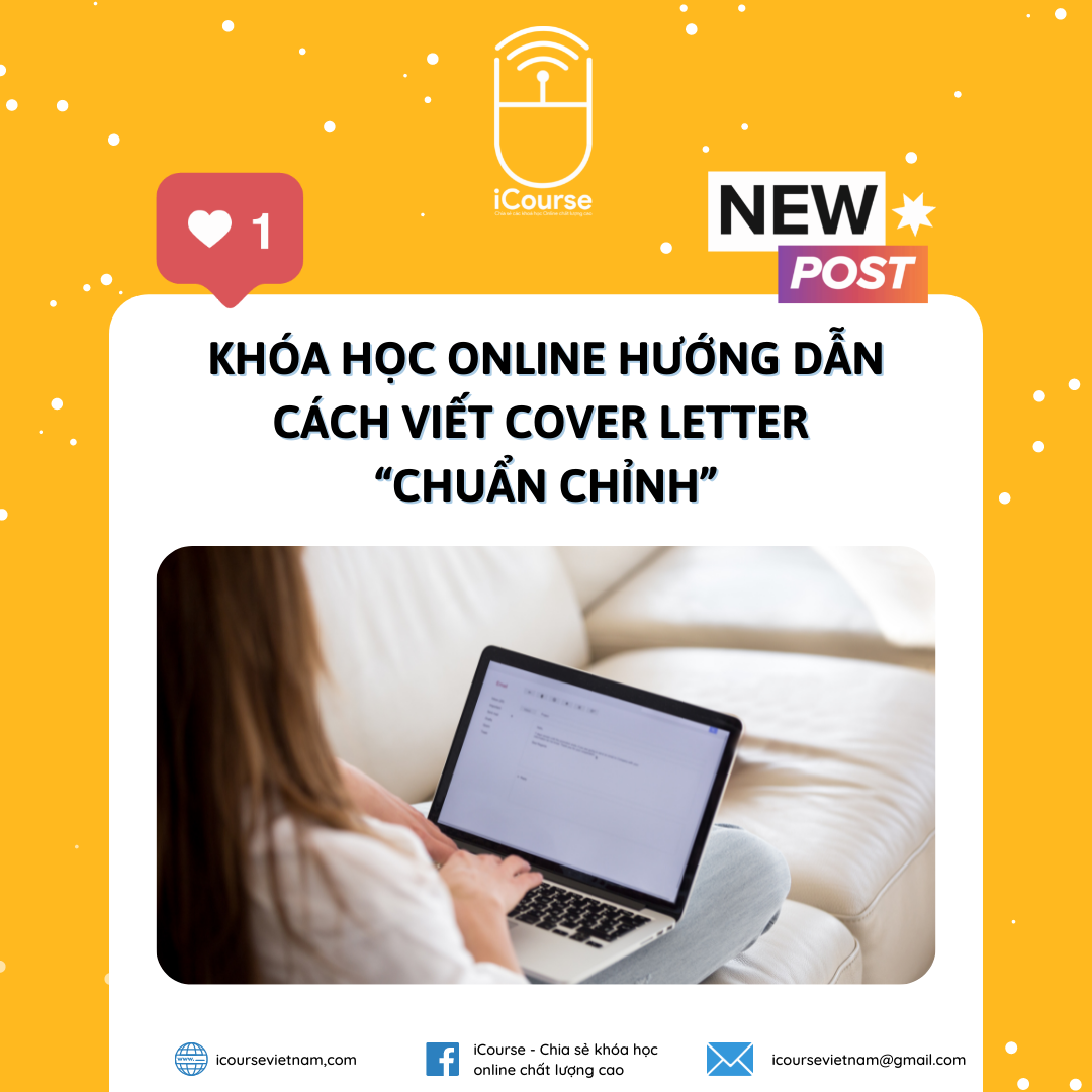 Khóa Học Online Hướng Dẫn Cách Viết Cover Letter “Chuẩn Chỉnh”